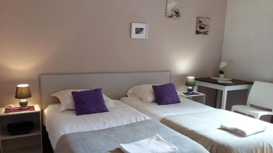 Standard Twin room with pool view