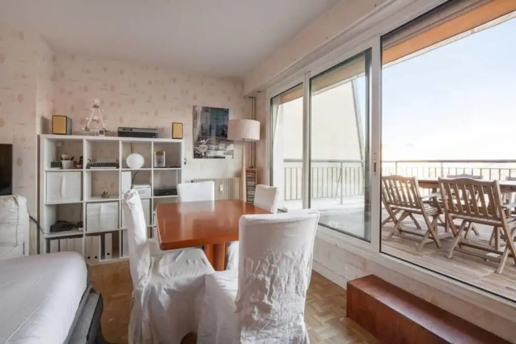 Cosy Flat With big Terrace for 6p - Eiffel Tower