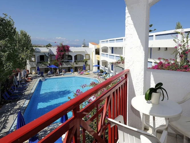 Studio with balcony