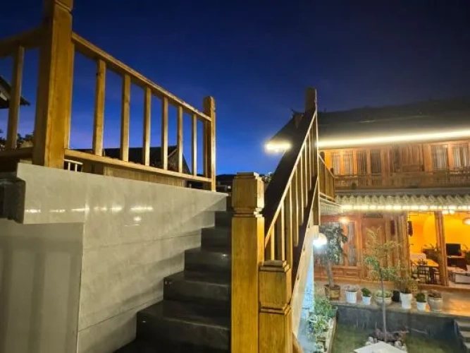 Outside
