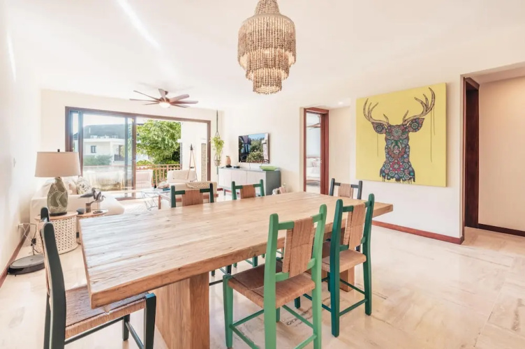 Comfortable apt With 2BR w Balcony in Portillo