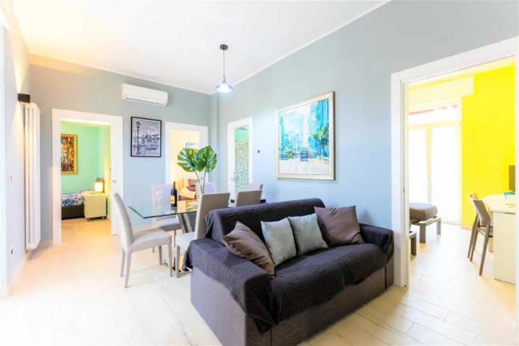 Hostly - Art And Color Rome Midtown - 3Br 2Ba