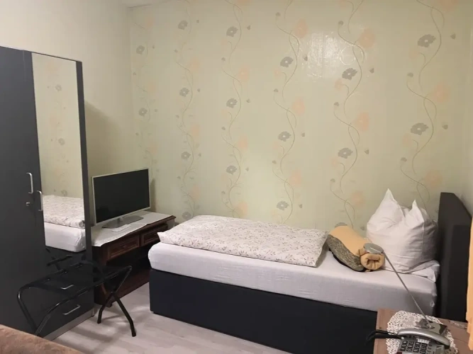 1 Bedroom Business Single room with balcony and with park view