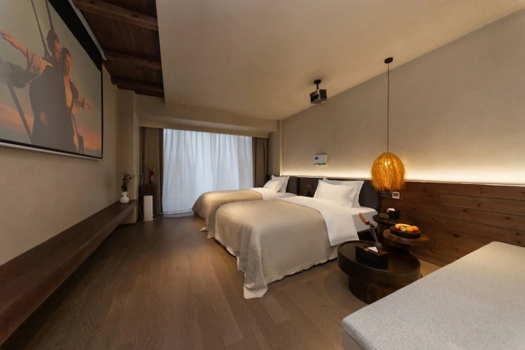 Comfort Twin room with balcony and with garden view