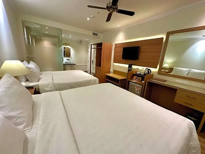 Standard Twin room with city view