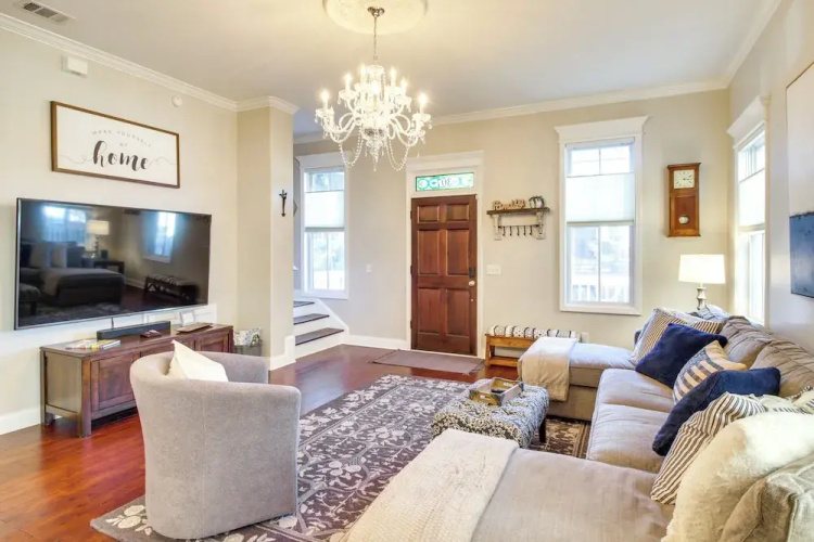 Chic Thomas Square Home in Walkable Location!