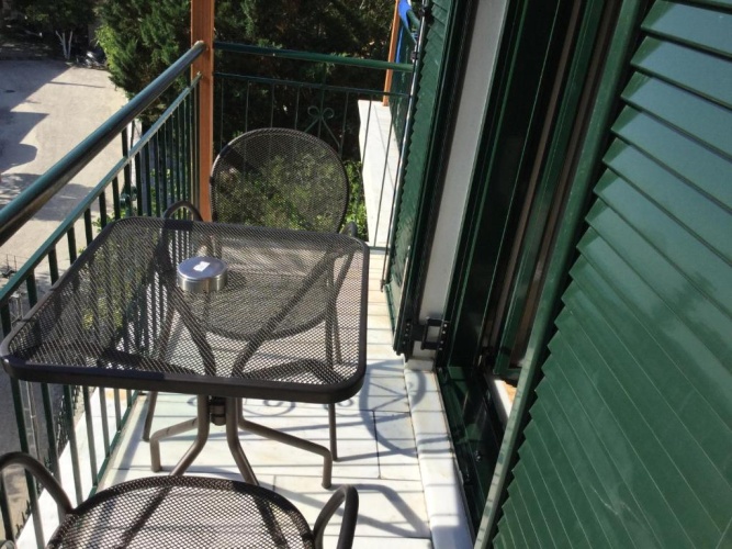 Studio with balcony