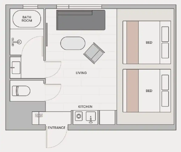 Standard Quadruple room