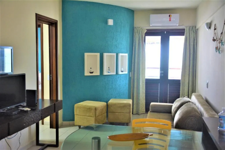 Apto luxo - Pé na areia - Flat Elegance