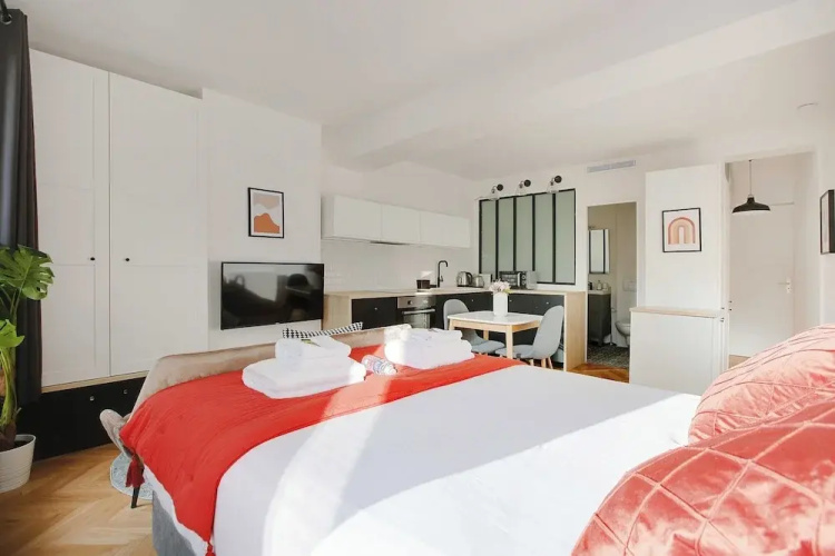 Welcoming Studio for 2 People - Bastille