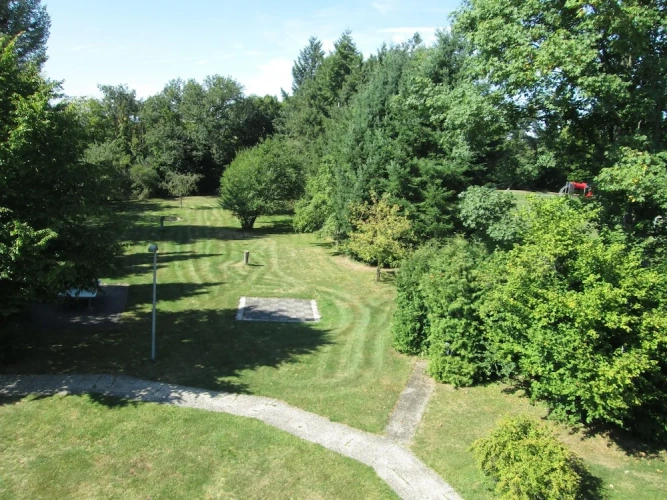 Standard Twin room with garden view