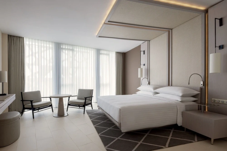 Deluxe Double room with balcony and with pool view