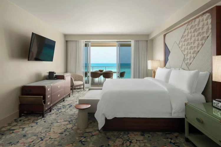 1 Bedroom Standard Double room with balcony and oceanfront