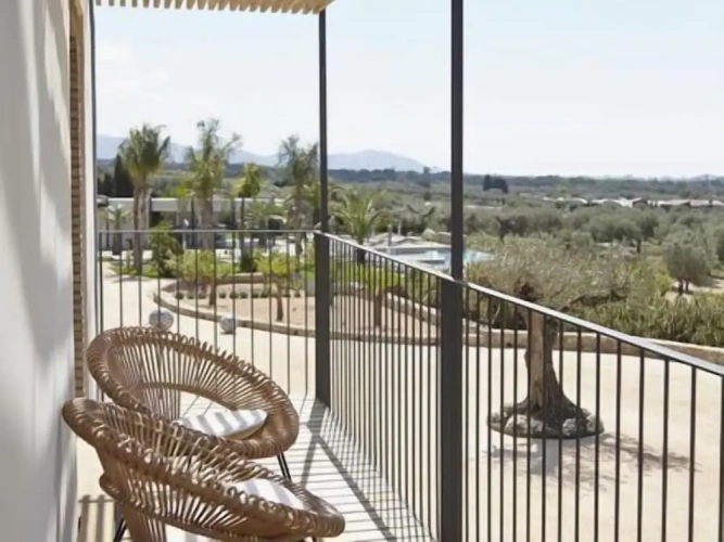 Standard Double room with balcony and with garden view