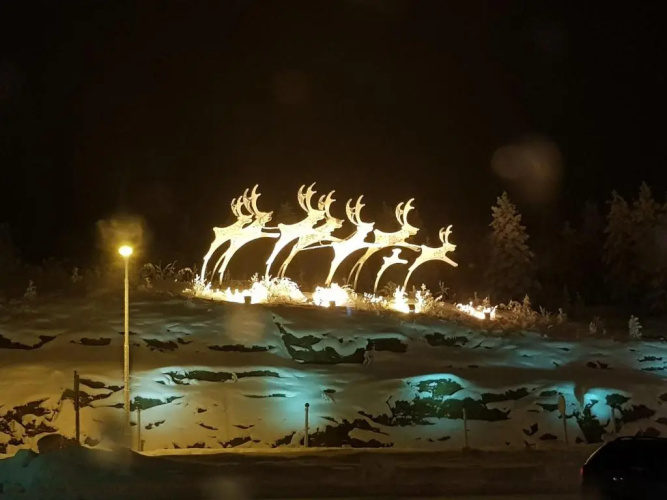 Villa Red House Arctic Circle