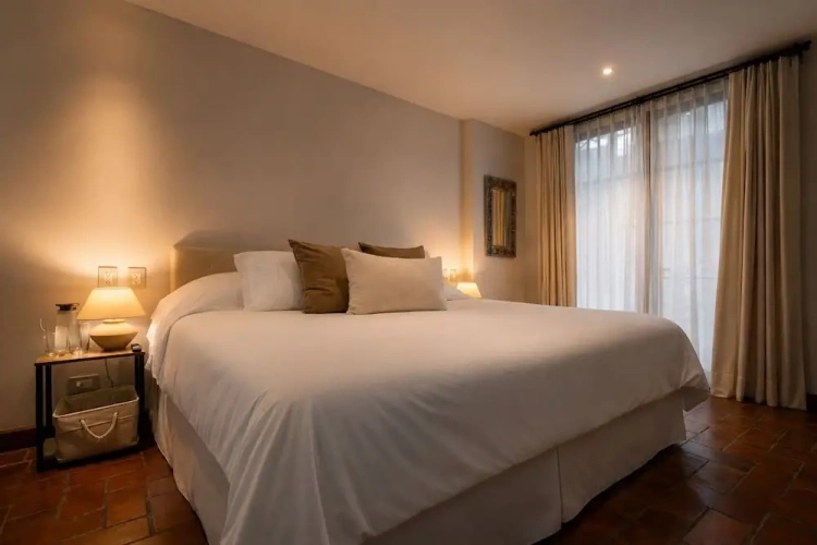 Deluxe Double Basement room with balcony