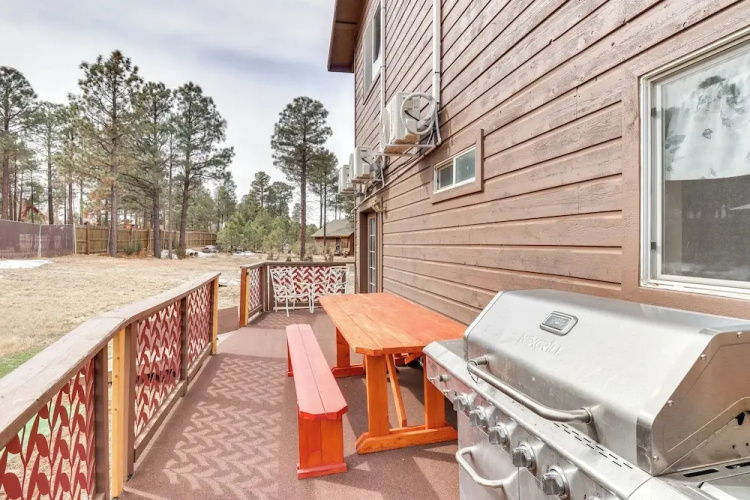 Deck + Grill: Serene Nature Escape in Overgaard
