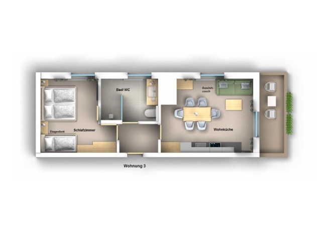 1 Bedroom Apartment
