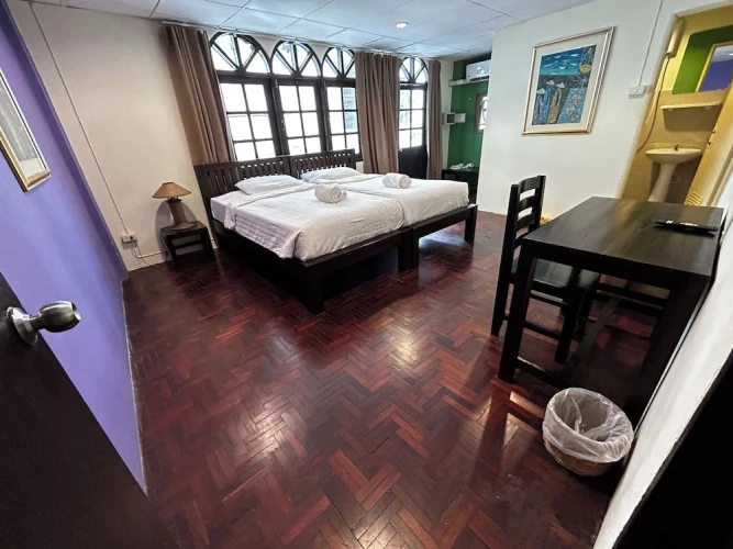 1 Bedroom Deluxe Double room with balcony and with garden view