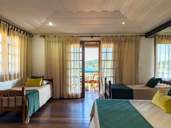 Quintuple Suite with balcony and with sea view