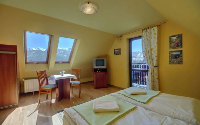 Standard Double room with balcony and with mountain view
