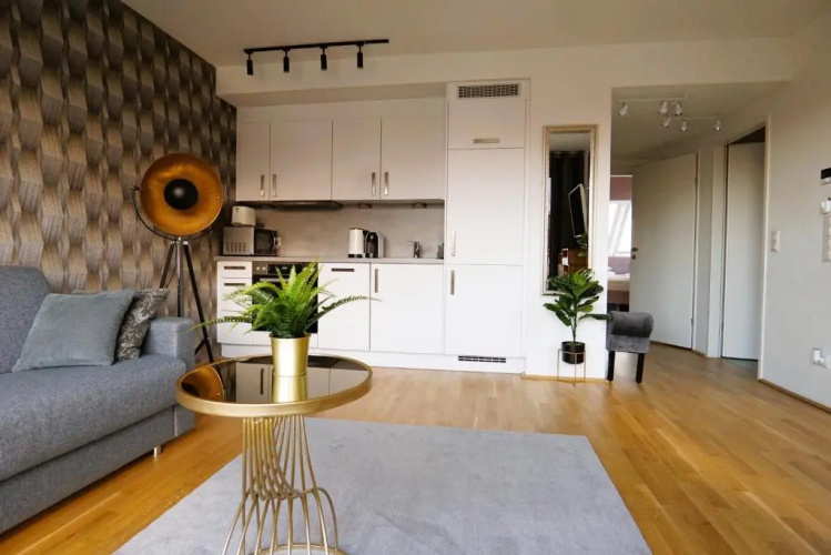 Luxurious living with beautiful terrace