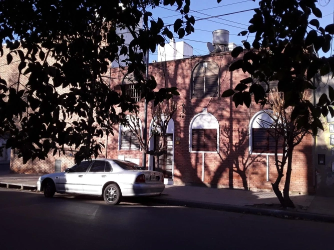 Outside