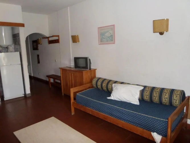 Studio with balcony