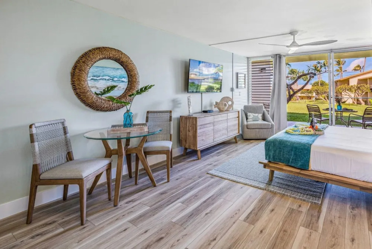 Napili Shores G154 Ocean View Studio Condo by RedAwning
