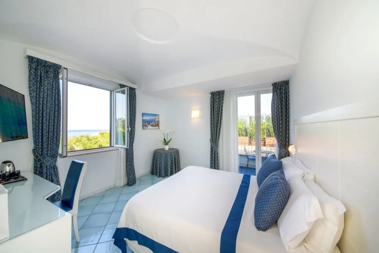 Superior Double room with balcony and with sea view