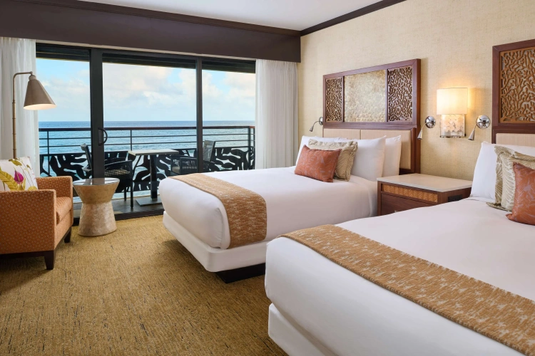 Twin room oceanfront