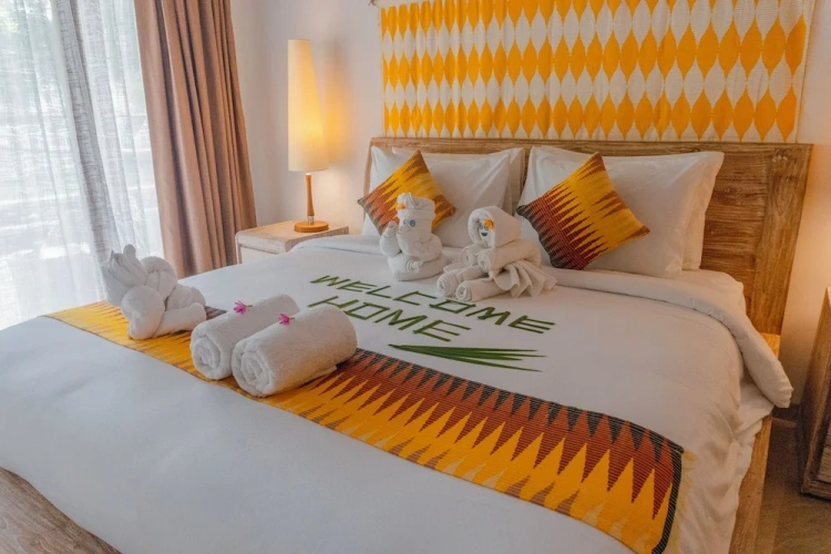 1 Bedroom Deluxe Double room with garden view