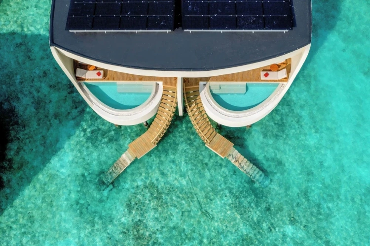 1 Bedroom Overwater Twin Pool Villa