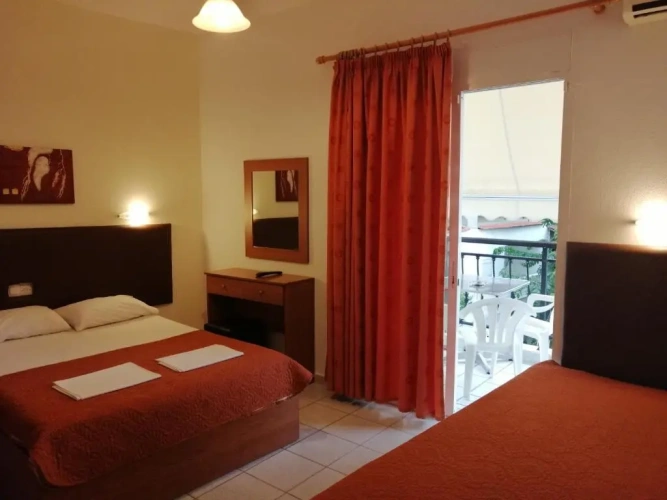Standard Double room with balcony and with view