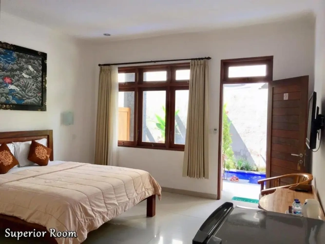 Superior Double room with balcony and with view
