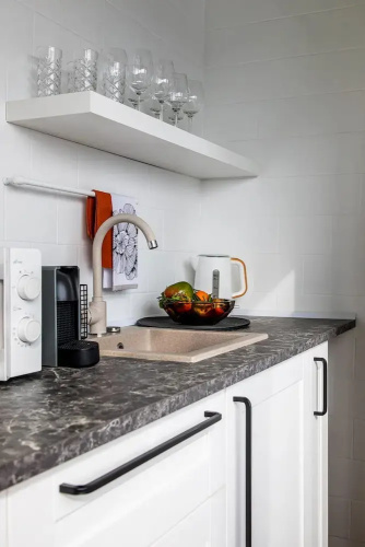 Designer Flat for 4 Heart of Bucharest Kitchen