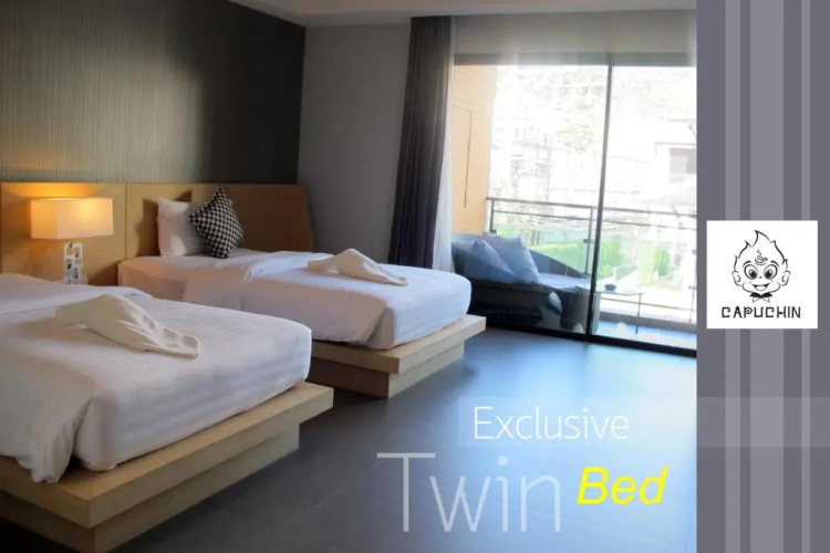 Deluxe Twin room with balcony