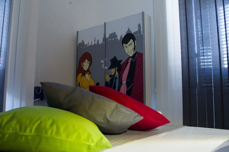Standard Quadruple room with balcony