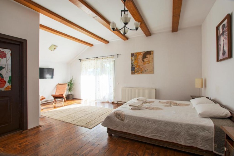 Standard Quintuple room with balcony and with view
