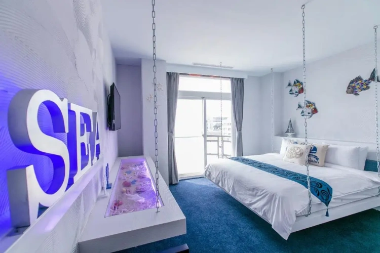 Standard Double room with balcony and with sea view