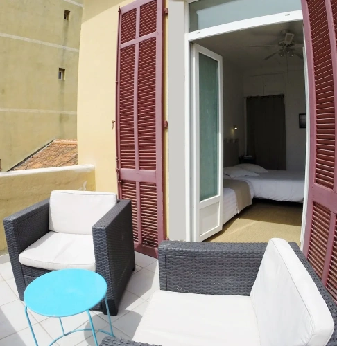 Comfort Double room with balcony and with harbour view