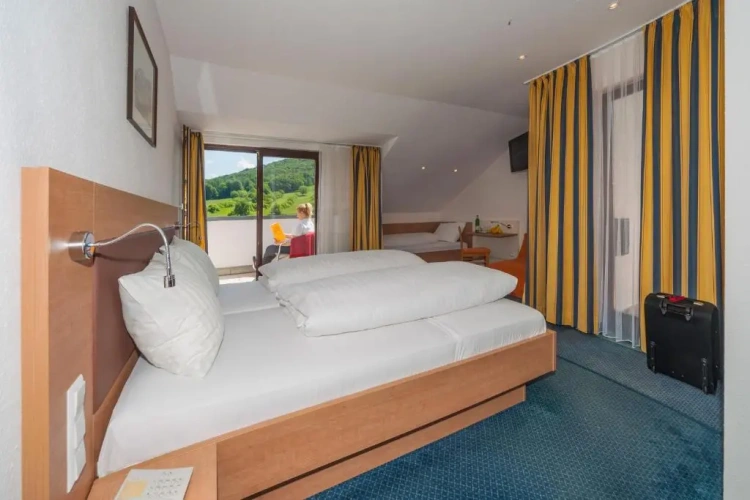 Standard Double room with balcony and with view