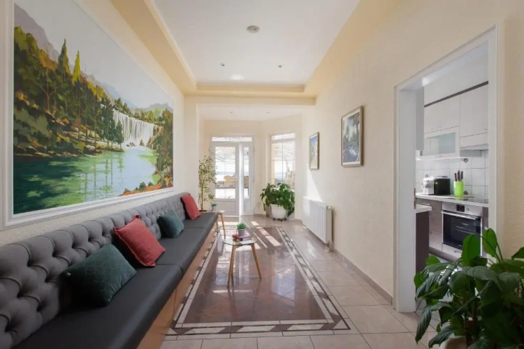 Deluxe Triple room with balcony and with sea view