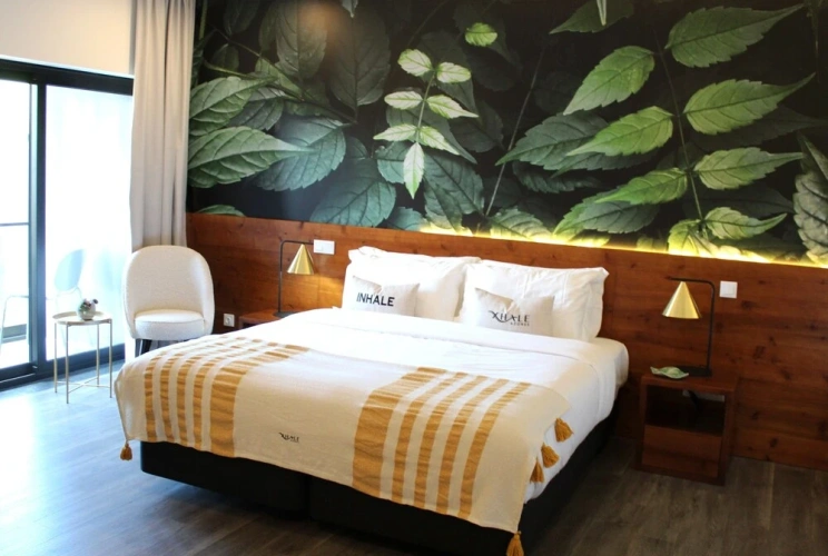 Deluxe Double room with balcony and with partial sea view