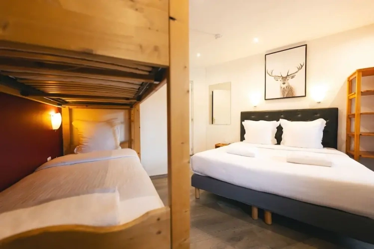 Superior Quadruple room with mountain view