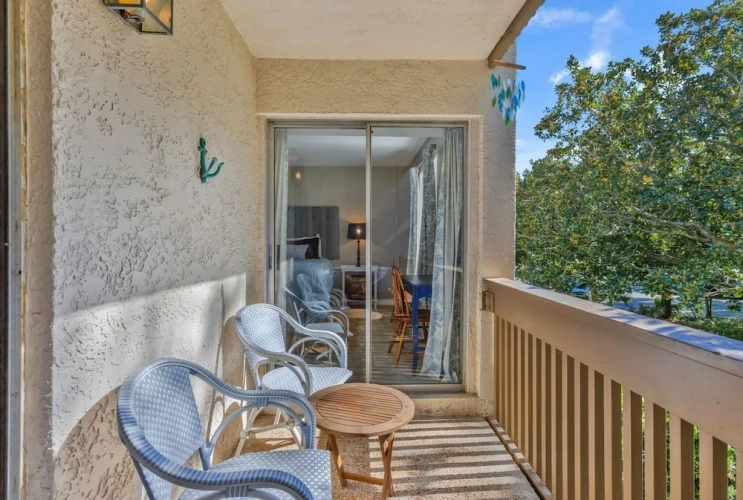 Double Villa with balcony and with garden view