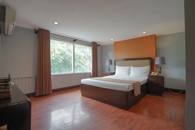 Deluxe Double room with city view