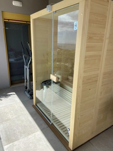 Standard room with sunset view