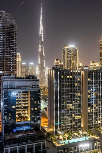 2 Bedrooms Apartment with Burj Khalifa view