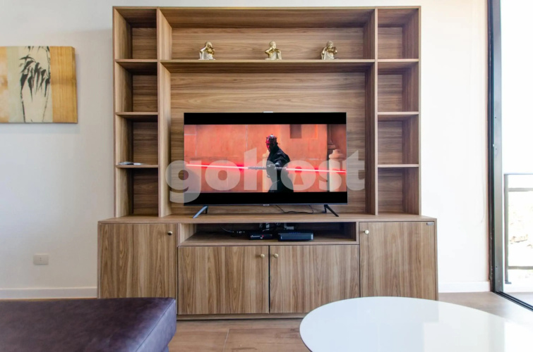 Apartamento de cabaña rústica con cama King 1D009